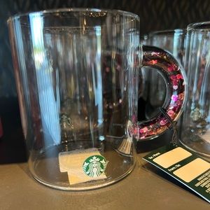 Starbucks mexico valentines glass mug